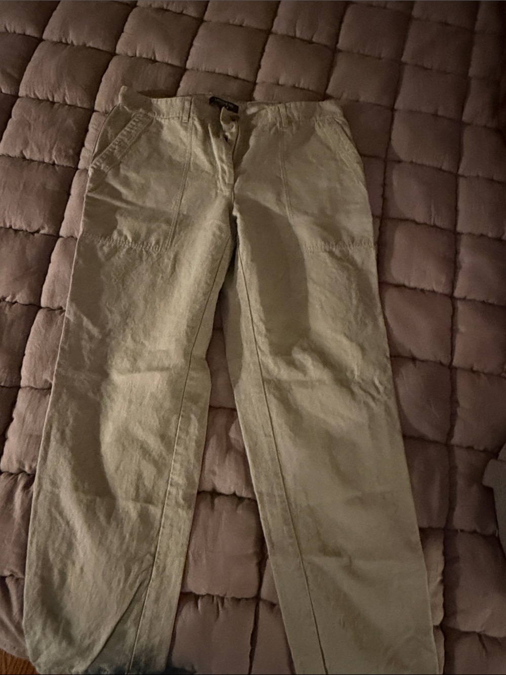 Casual green pants
